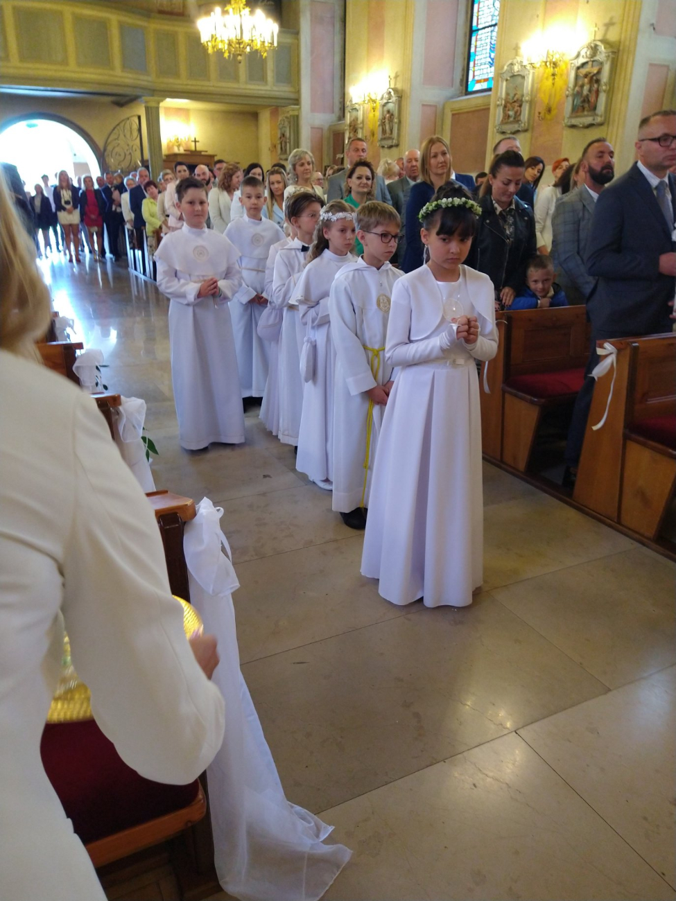 I Komunia św. w Cieninie Kościelnym