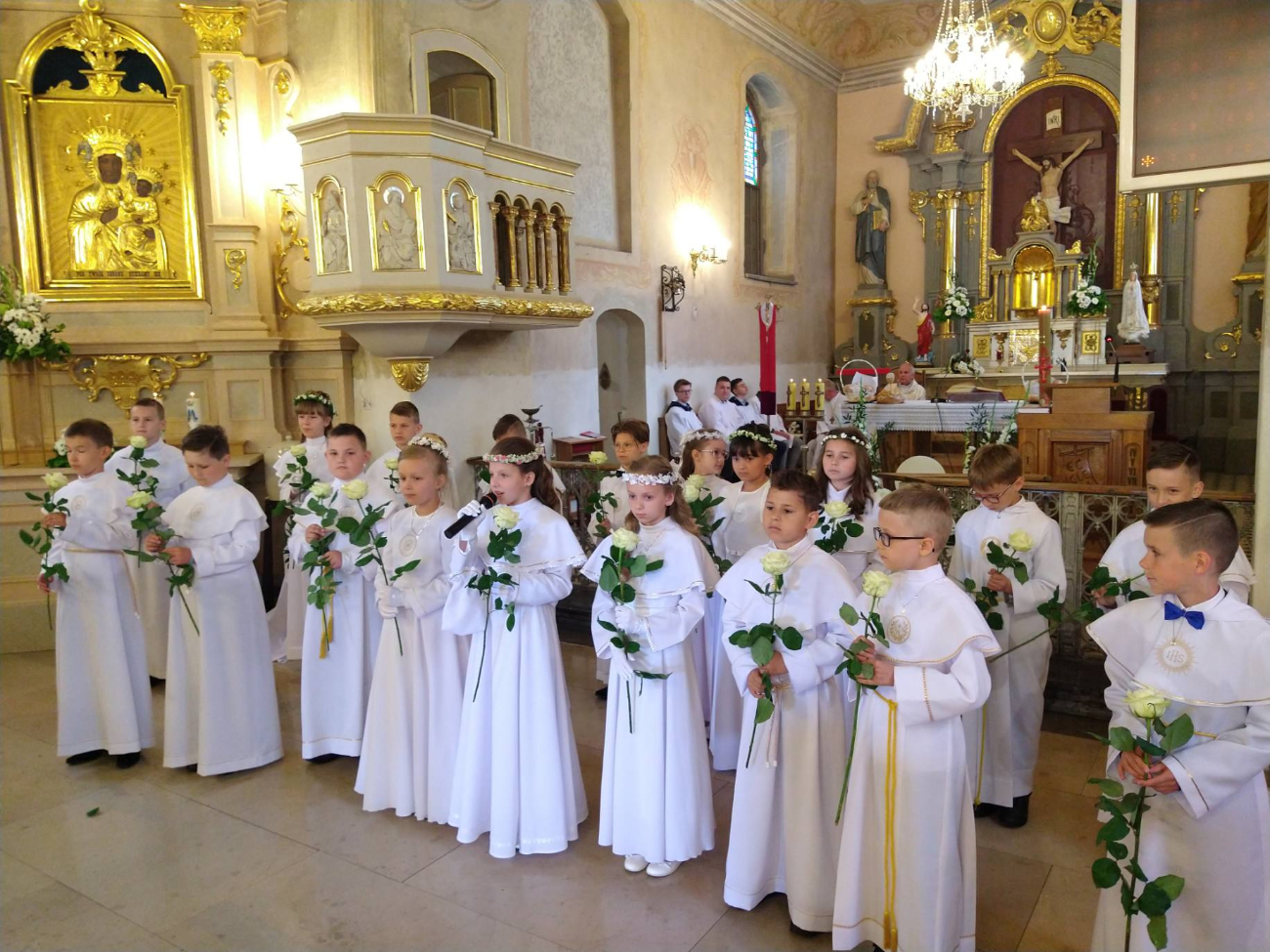 I Komunia św. w Cieninie Kościelnym