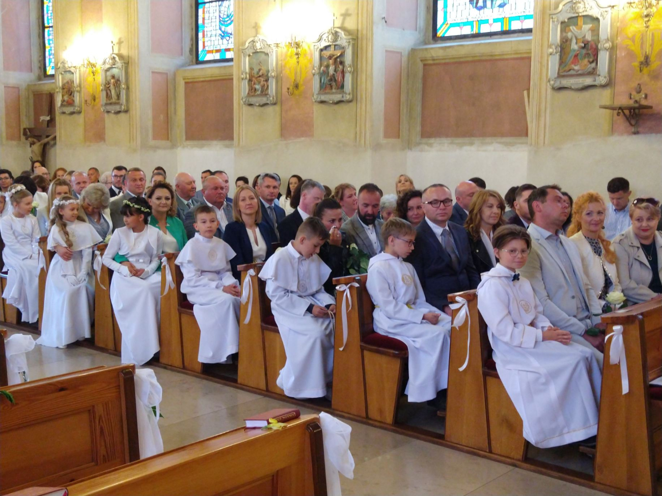 I Komunia św. w Cieninie Kościelnym