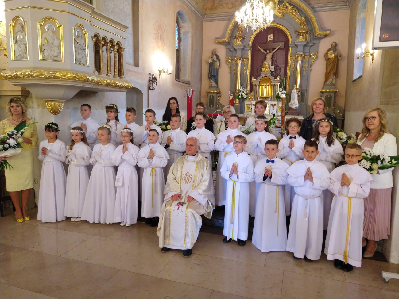I Komunia św. w Cieninie Kościelnym