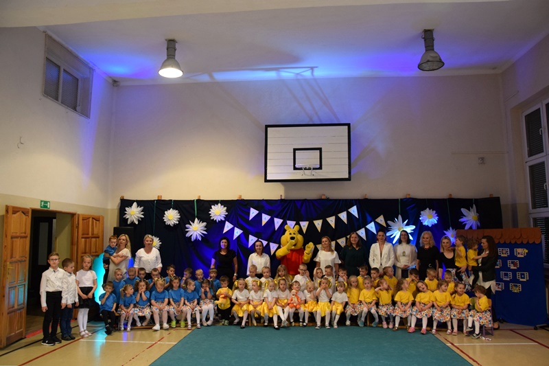 Pasowani na przedszkolaków w Strzałkowie