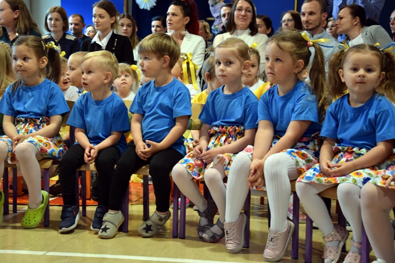 Pasowani na przedszkolaków w Strzałkowie