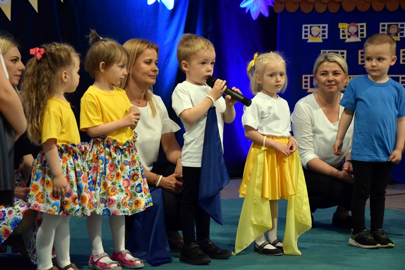 Pasowani na przedszkolaków w Strzałkowie