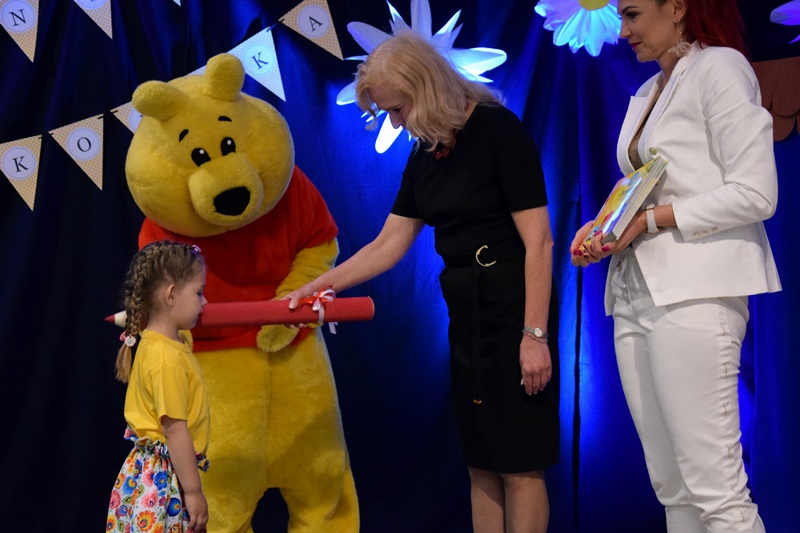 Pasowani na przedszkolaków w Strzałkowie