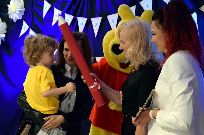 Pasowani na przedszkolaków w Strzałkowie