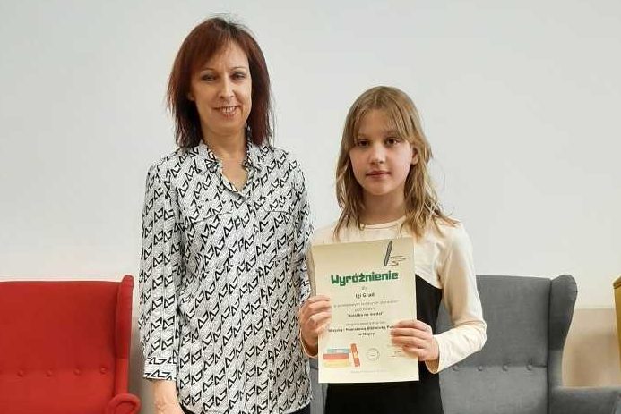 Praca Igi wyróżniona