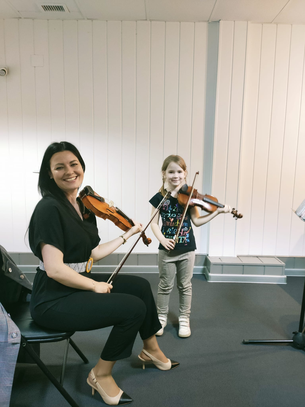 Skrzypkowie doskonalili się podczas warsztatów