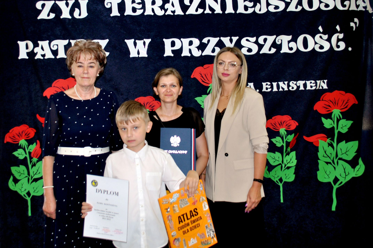 Kinga prymusem roku w Drążnej