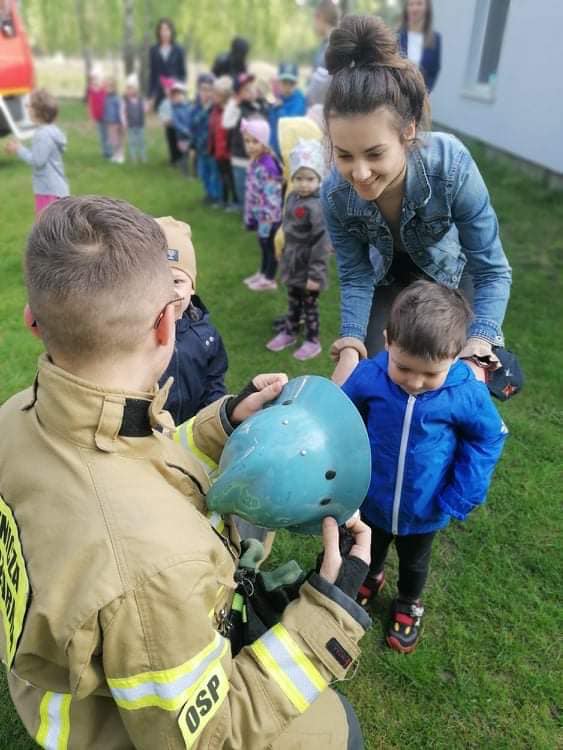 Spotkanie ze strażakami Małych Odkrywców