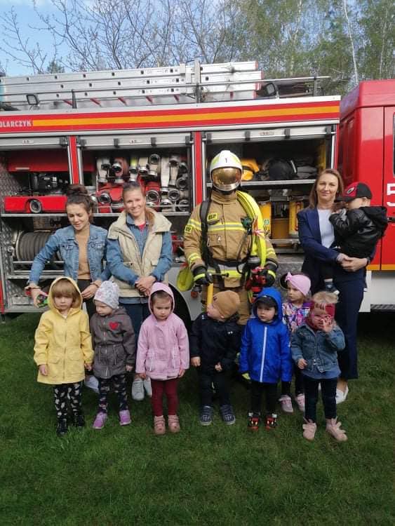 Spotkanie ze strażakami Małych Odkrywców