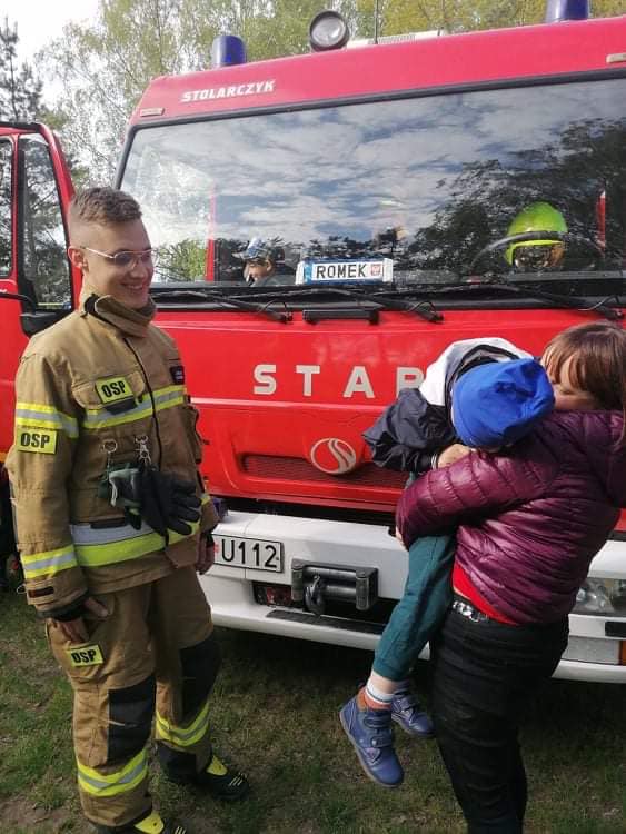 Spotkanie ze strażakami Małych Odkrywców