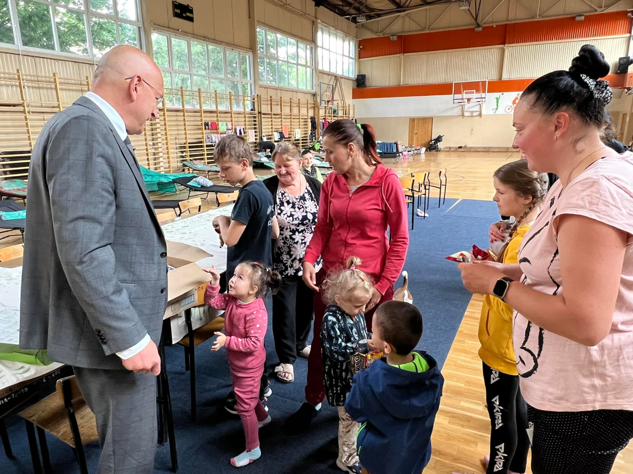 Powiat przyjął 22 uchodźców z Ukrainy