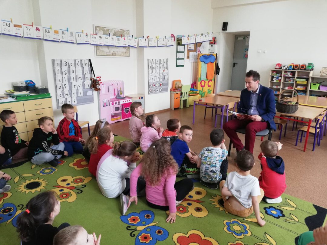 Wójt Gwit odwiedził przedszkolaki