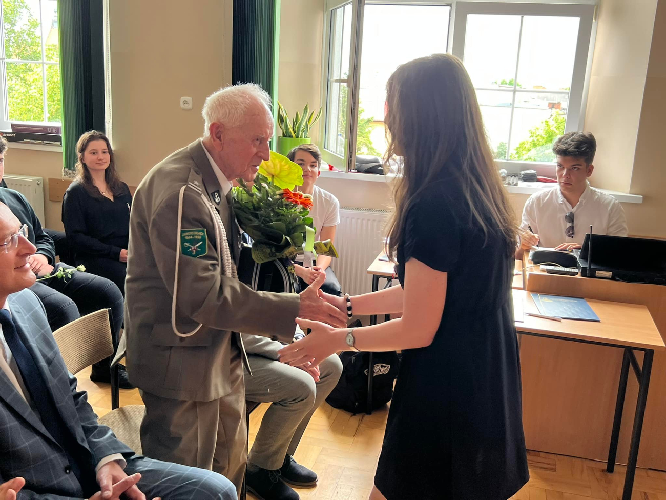 Major Janas przekazał sztandar