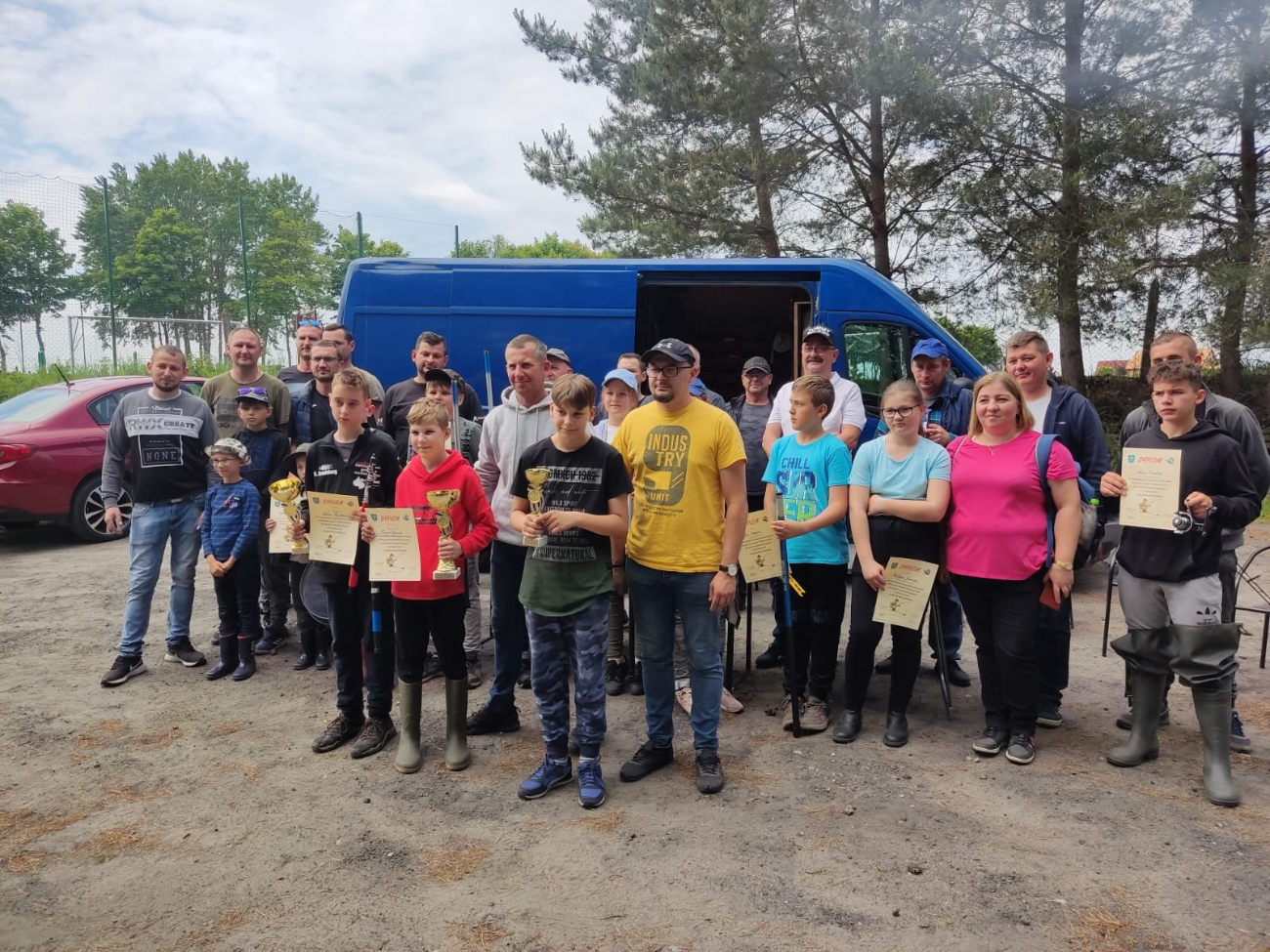 Wędkarski Dzień Dziecka w Ostrowitem ZDJĘCIA