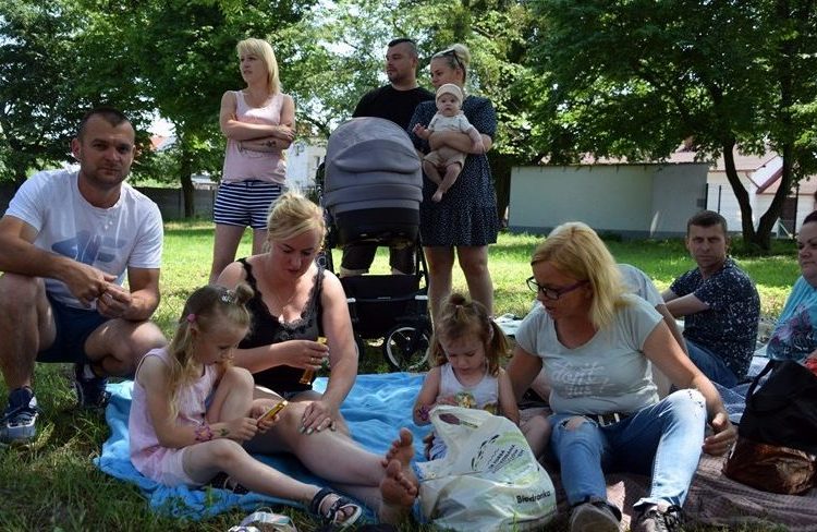 Dmuchańce i bańki mydlane w Paruszewie