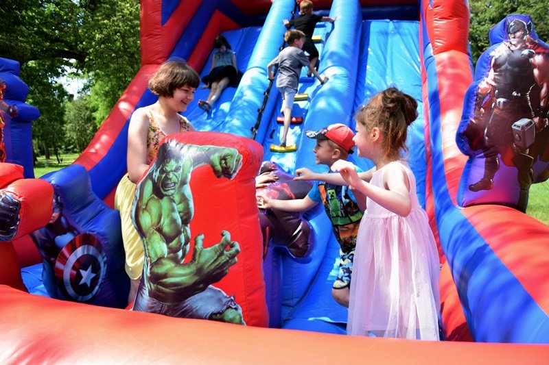 Dmuchańce i bańki mydlane w Paruszewie