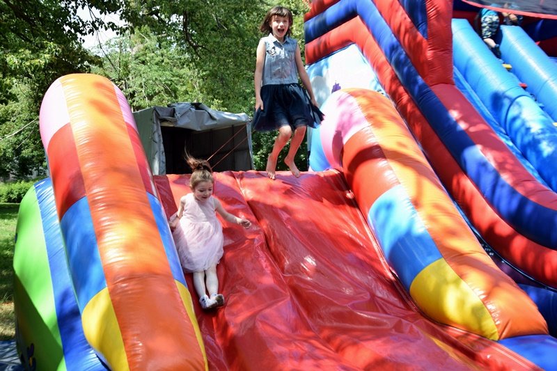 Dmuchańce i bańki mydlane w Paruszewie