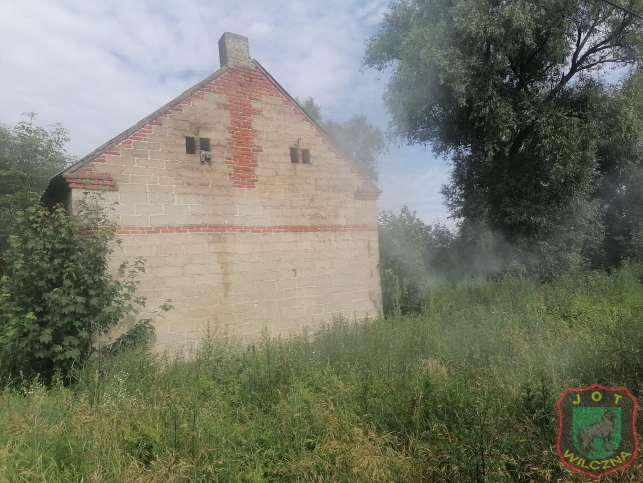 Gasili pożar w Kamieniu