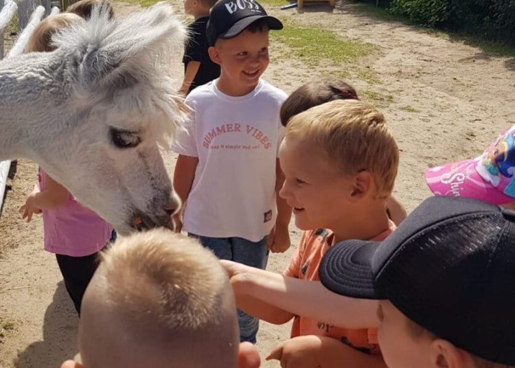 Starszaki na wycieczce w Małym Peru