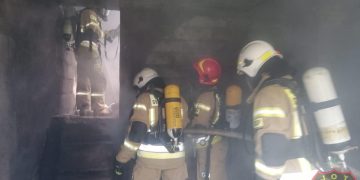 Gasili pożar w Kamieniu