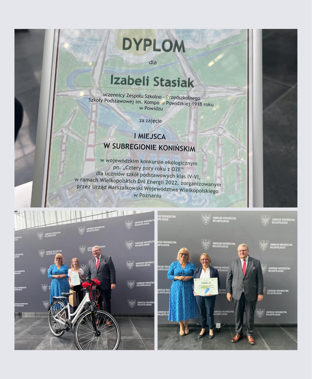 Izabela Stasiak z nagrodą