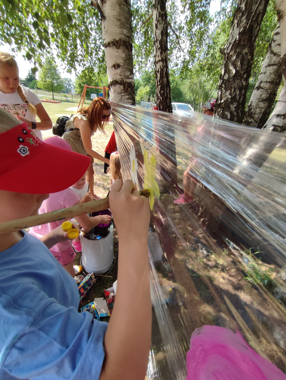 Szparagi królowały na stole w Gółkowie