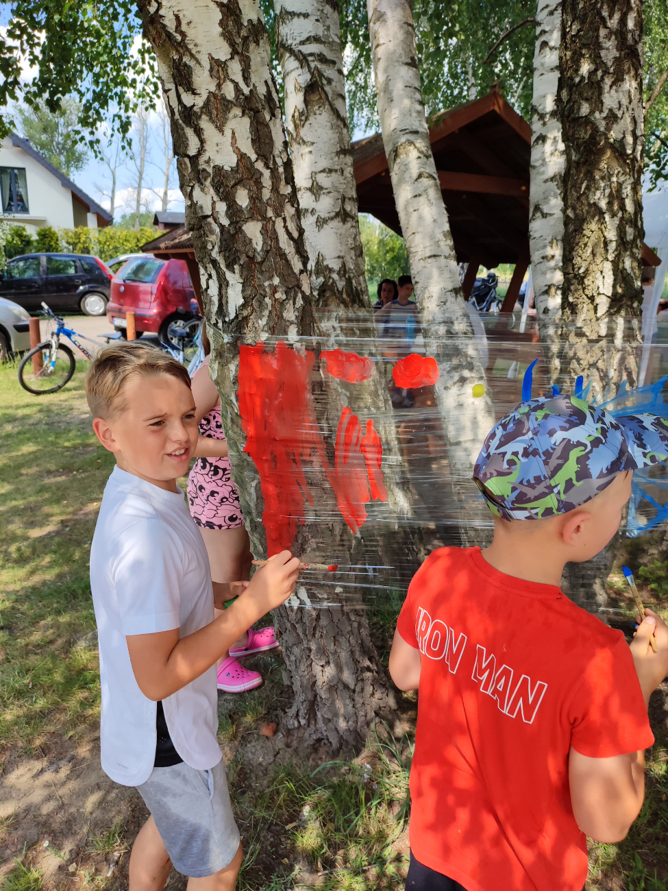 Szparagi królowały na stole w Gółkowie