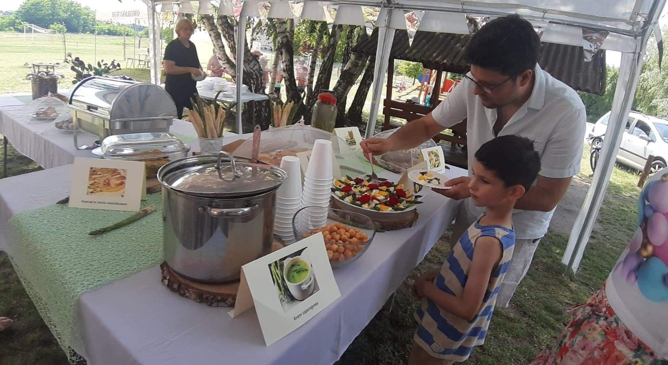 Szparagowe święto w Gółkowie