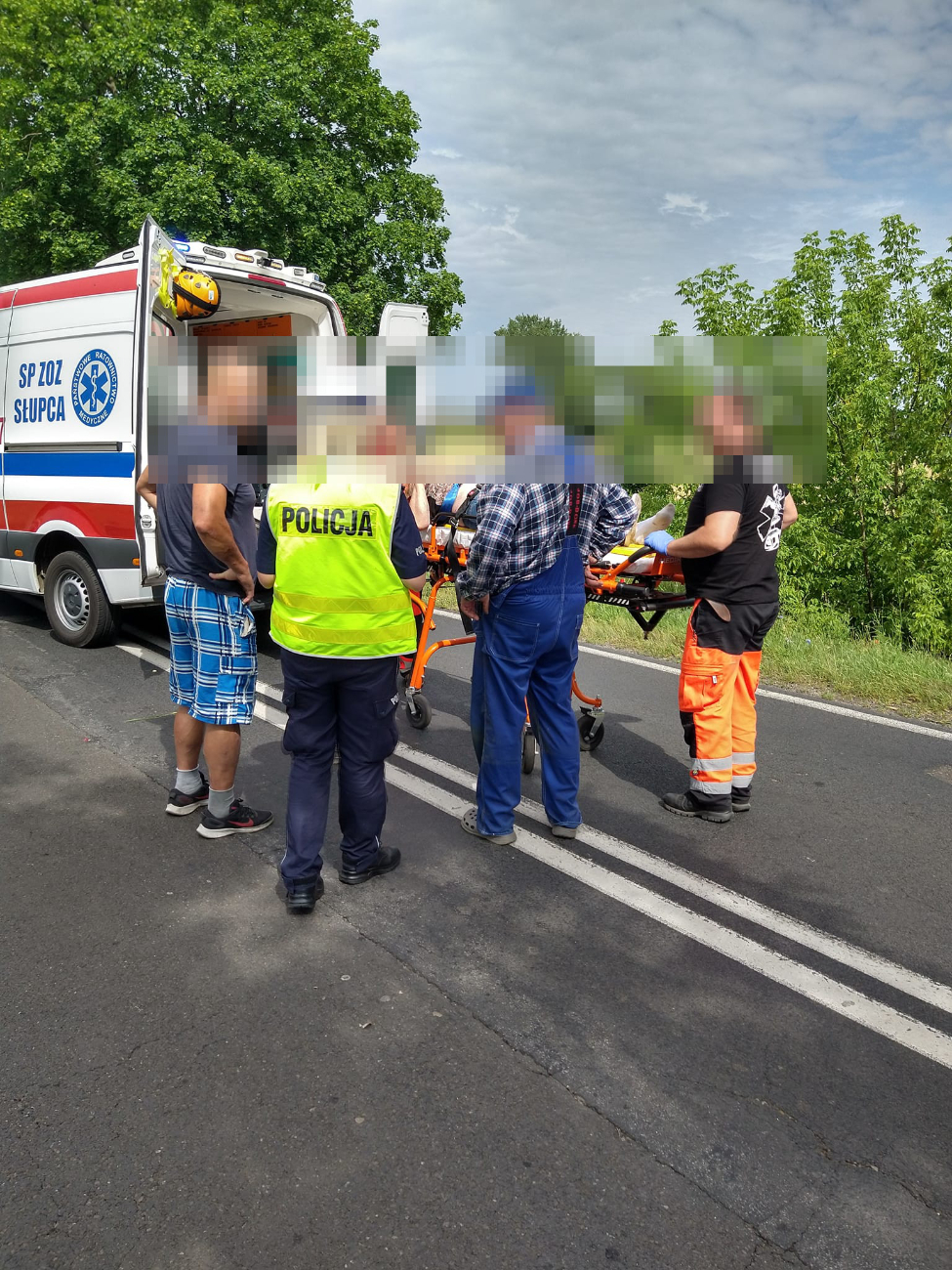 Groźny wypadek w Policku