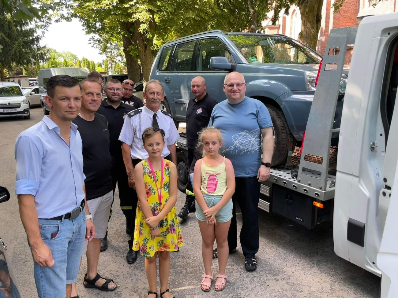 Pojechali z darami do Żytomierza. Wiozą m.in. samochód