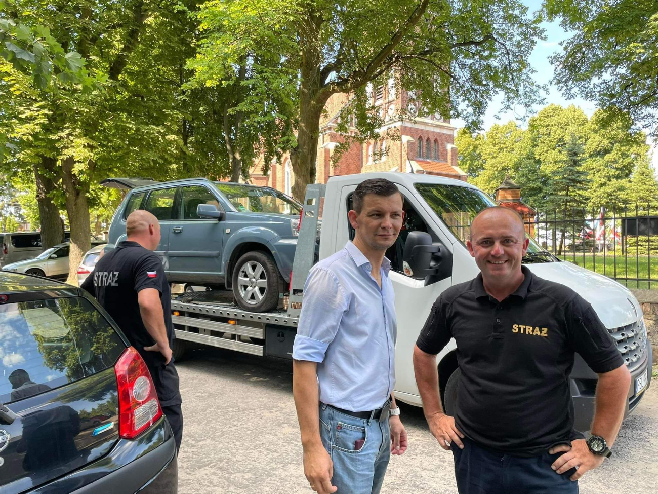 Pojechali z darami do Żytomierza. Wiozą m.in. samochód