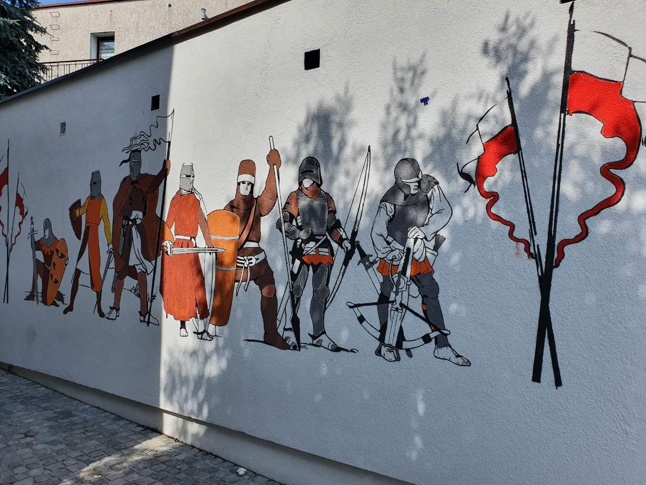 Słupecki mural prawie gotowy