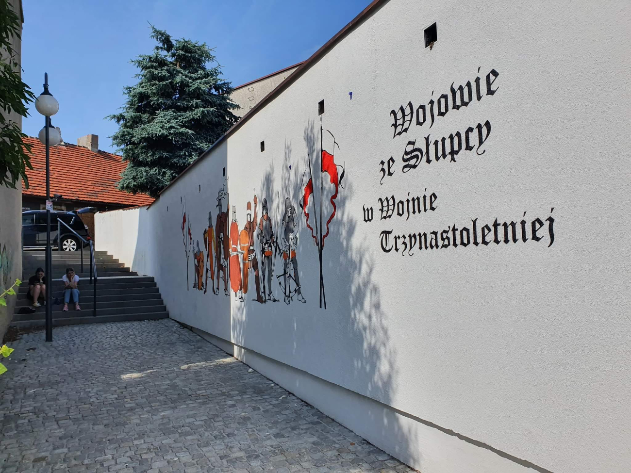 Słupecki mural prawie gotowy