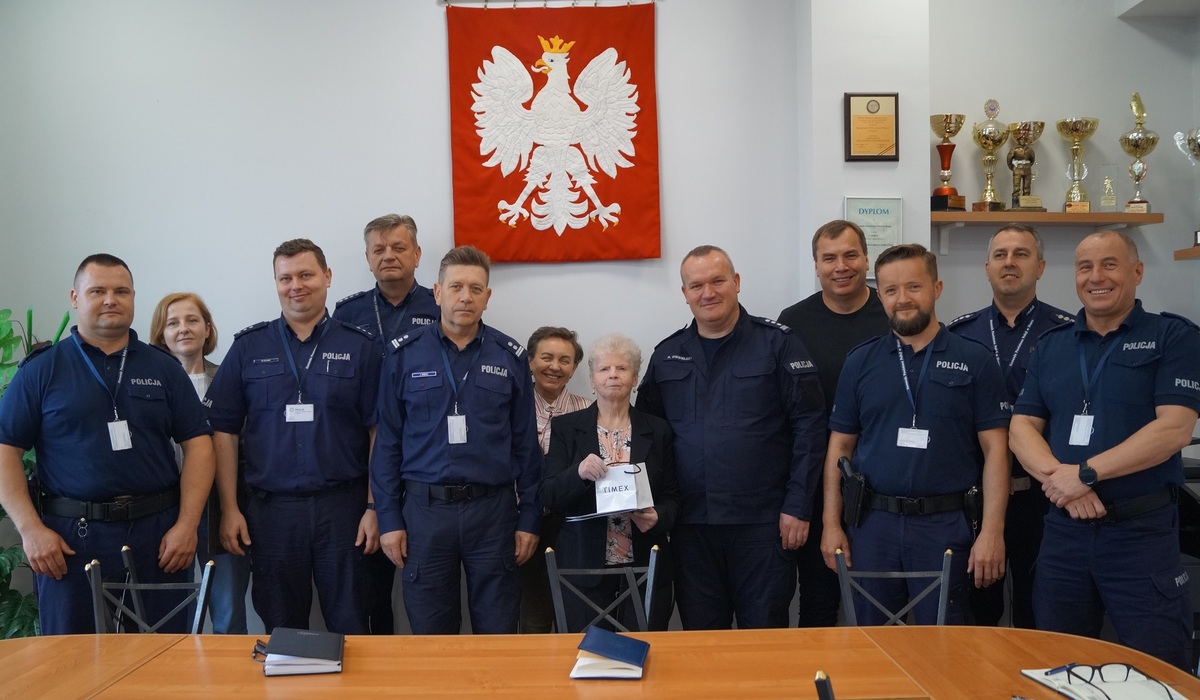 33 lata pracowała w komendzie. „Zawsze uśmiechnięta i uczynna”