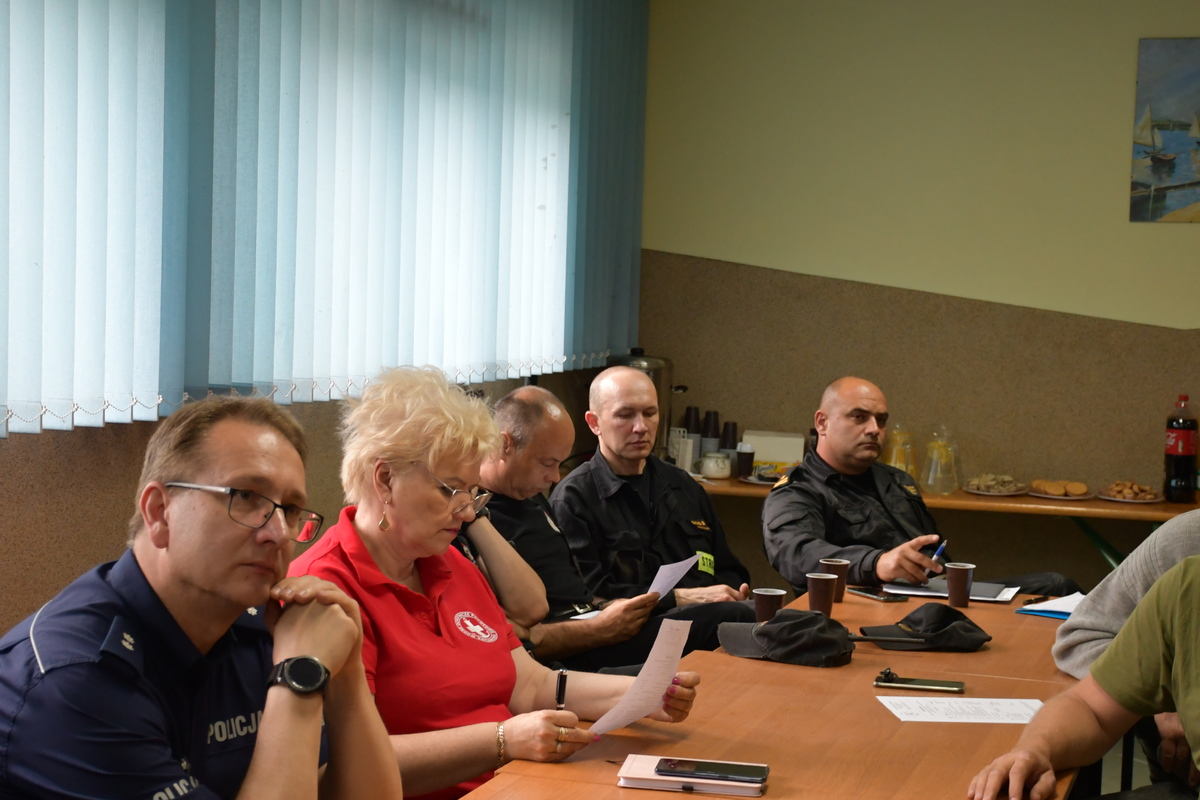 Szkolili się nad wodą