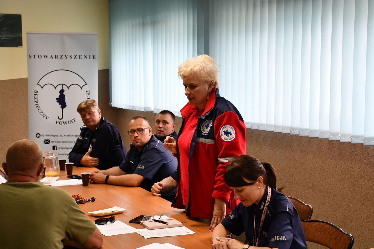 Szkolili się nad wodą