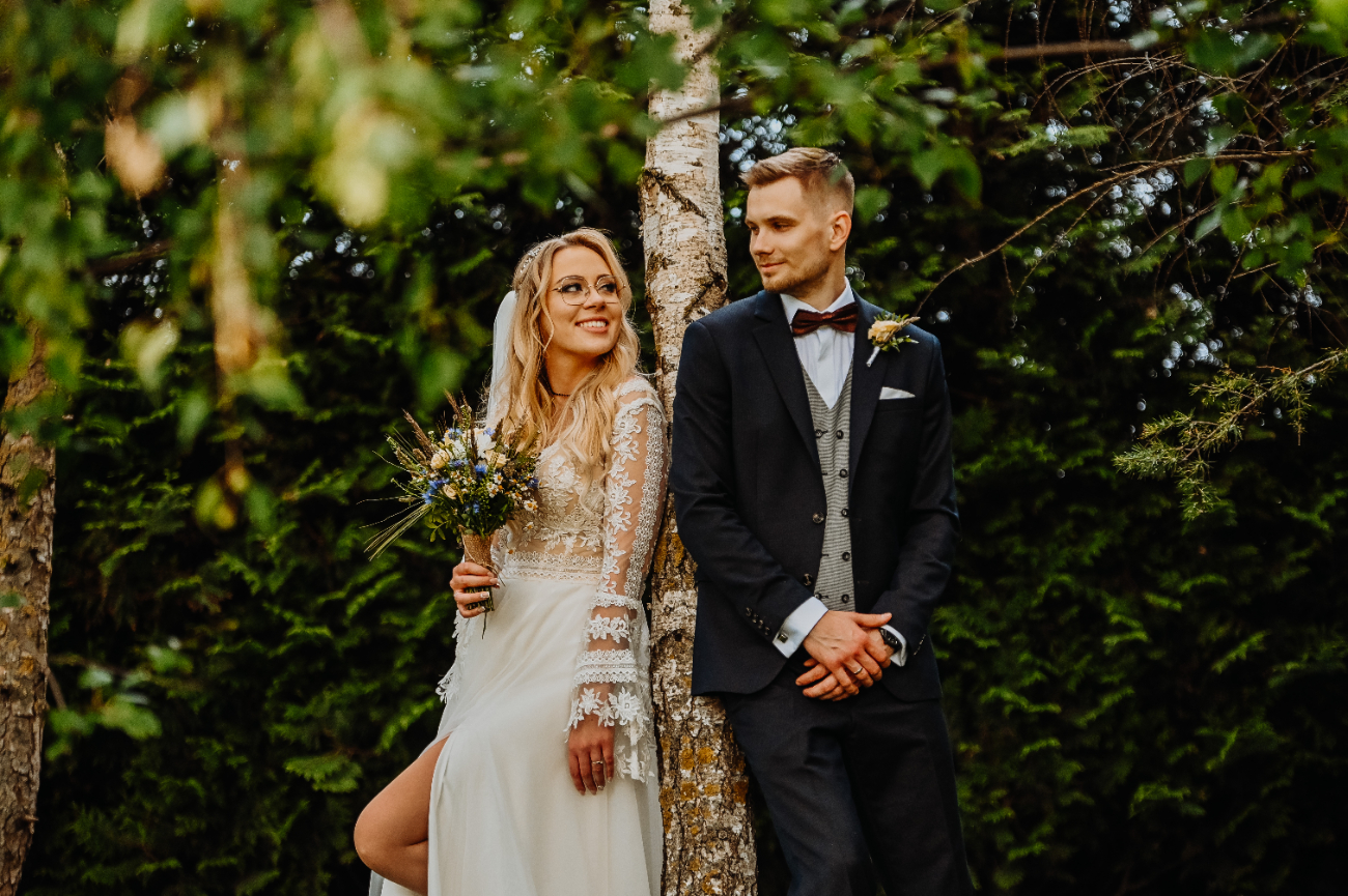 Natalia i Darek. Samych pięknych dni!