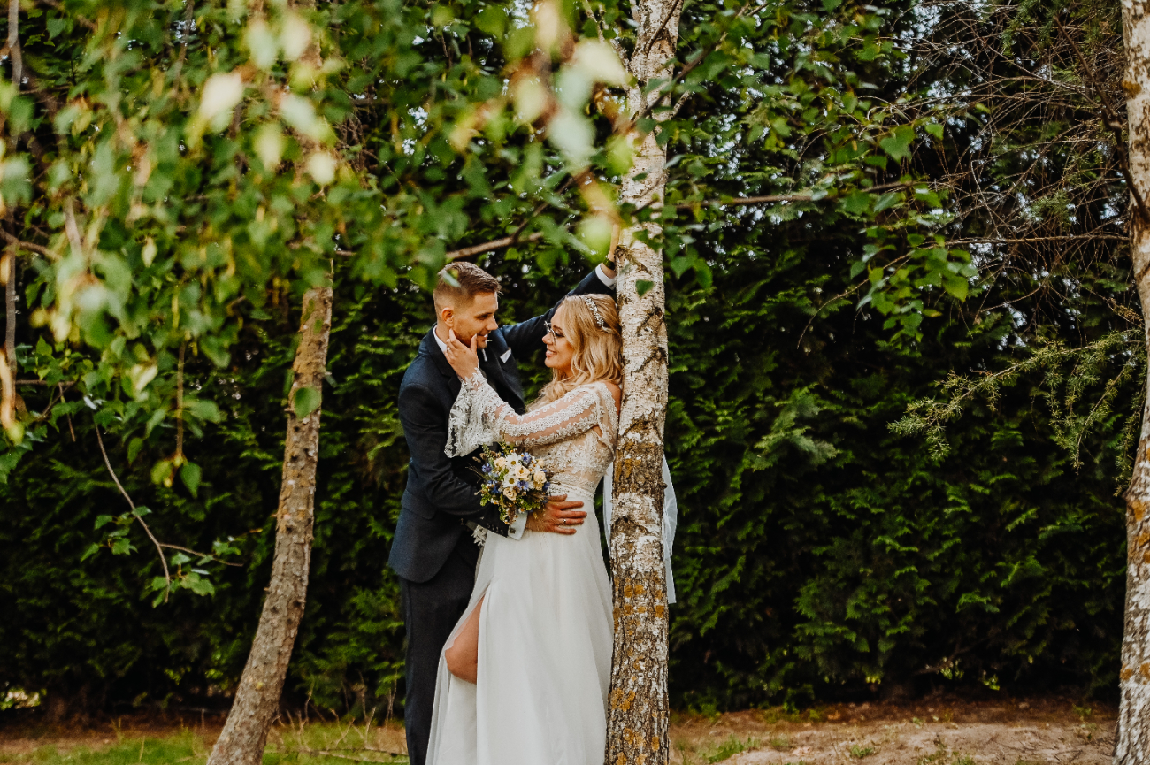 Natalia i Darek. Samych pięknych dni!