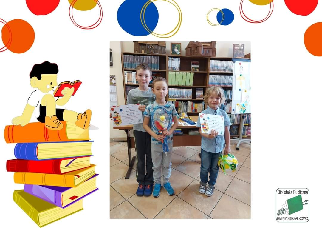 Biblioteka nagrodziła na Dzień Dziecka