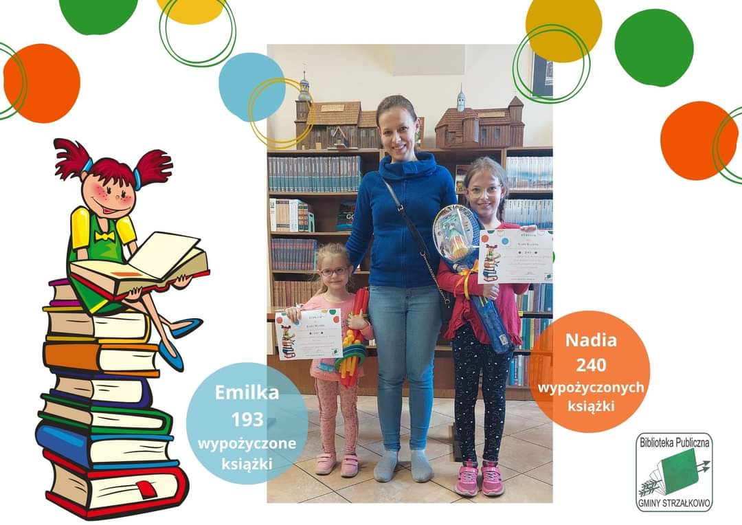 Biblioteka nagrodziła na Dzień Dziecka