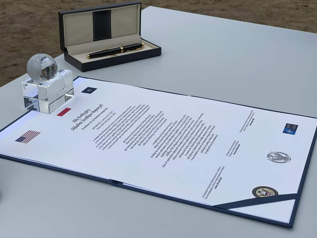 Powidz: Minister Błaszczak na inauguracji budowy magazynów