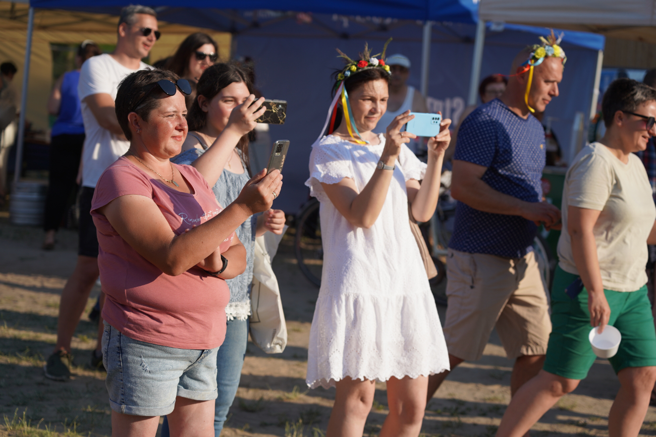 Polsko-ukraińskie świętowanie nad jeziorem ZDJĘCIA