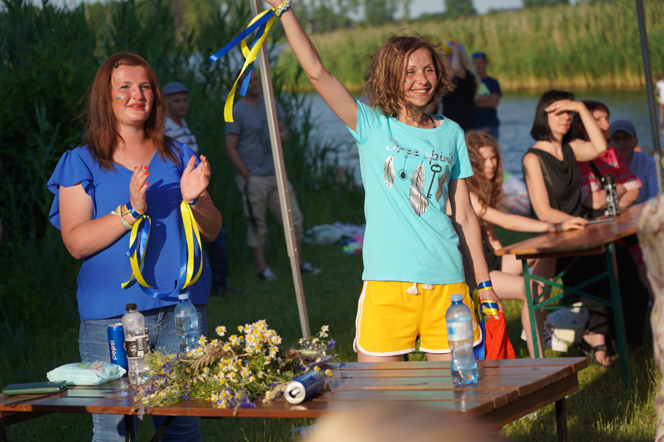 Polsko-ukraińskie świętowanie nad jeziorem ZDJĘCIA