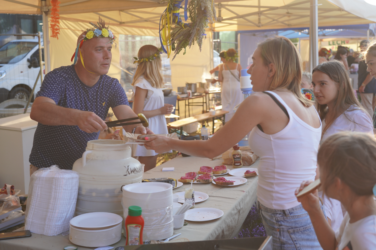 Polsko-ukraińskie świętowanie nad jeziorem ZDJĘCIA