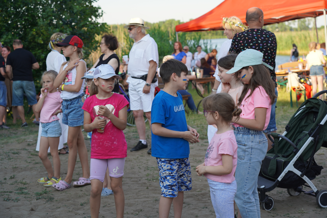 Polsko-ukraińskie świętowanie nad jeziorem ZDJĘCIA
