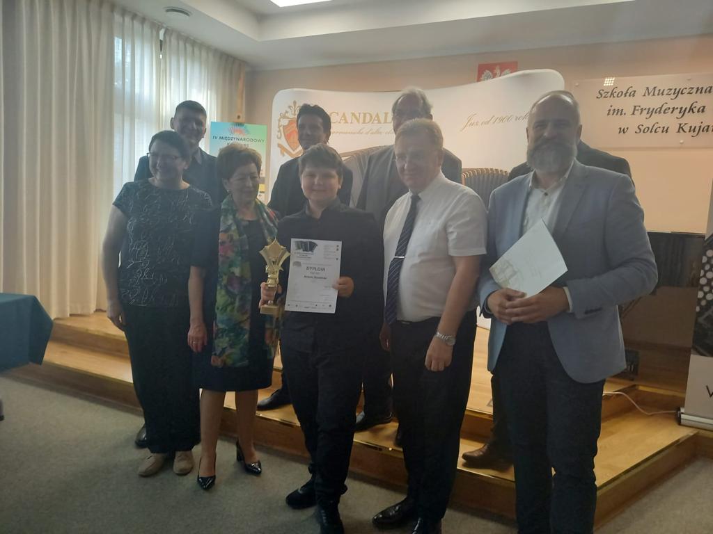 Antek wygrał międzynarodowy konkurs