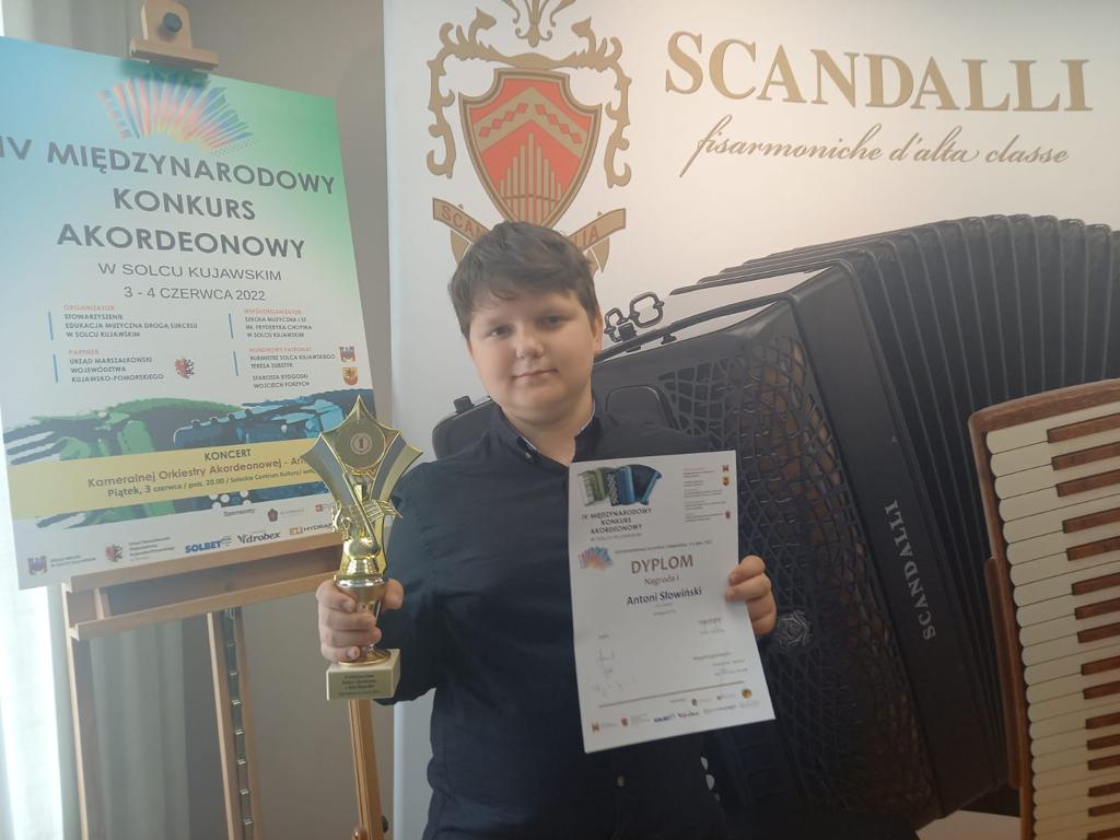 Antek wygrał międzynarodowy konkurs