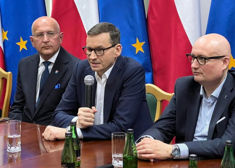Mateusz Morawiecki w Słupcy ZDJĘCIA