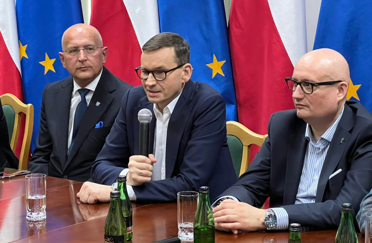 Mateusz Morawiecki w Słupcy ZDJĘCIA